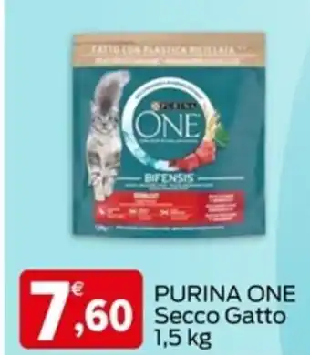 Iperal PURINA ONE Secco Gatto 1,5 kg offerta