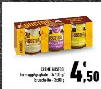 Conad Gustosi Creme Formaggi 100g offerta