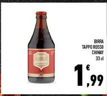 Conad Chimay Birra Tappo Rosso 330 Ml offerta