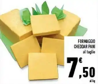 Conad Formaggio Cheddar Pani offerta