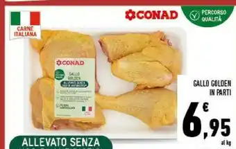 Conad Gallo Golden In Parti offerta