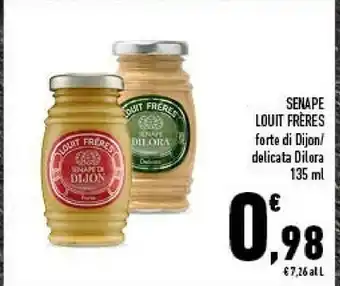 Conad Louit freres Senape offerta
