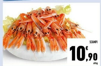 Conad Scampi offerta