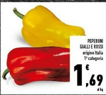 Conad Peperoni Gialli E Rossi offerta