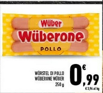 Conad Wuber Wuberone 250 G(ml) offerta