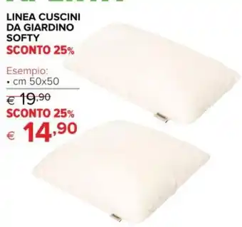 Iperal LINEA CUSCINI DA GIARDINO SOFTY cm 50x50 offerta
