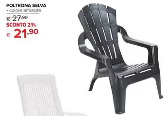 POLTRONA SELVA • colore antracite