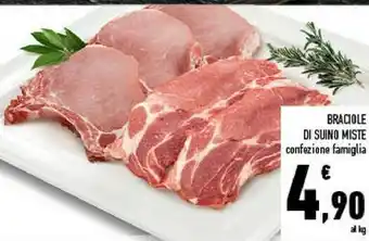 Conad Braciole Di Suino Miste offerta