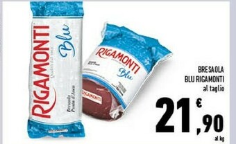 Conad Rigamonti Bresaola Blu offerta