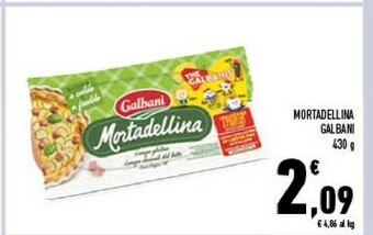 Conad Galbani Mortadellina offerta