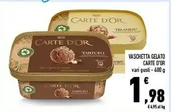 Conad Algida Carte D'Or Caffè 400 G(ml) offerta