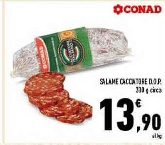 Conad Conad - Salame Milano 200 G(ml) offerta