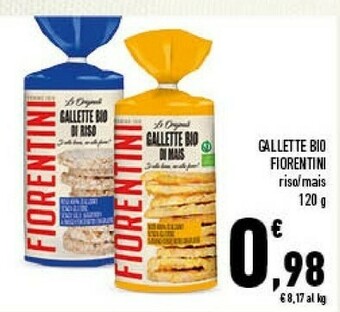 Conad Fiorentini Gallette Bio offerta