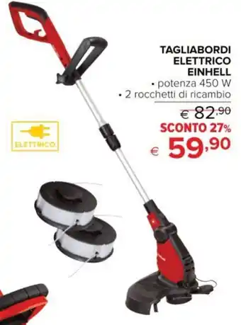 TAGLIABORDI ELETTRICO EINHELL • potenza 450 W