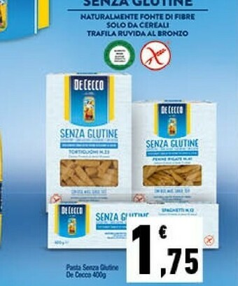 Conad De Cecco Pasta Senza Glutine offerta