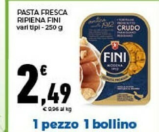 Conad Fini Modena Pasta Fresca Ripiena offerta