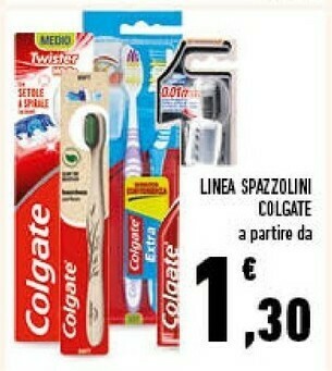 Conad Colgate Linea Spazzolini offerta