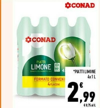 Conad Conad Piatti Limone offerta