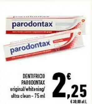 Sensodyne Parodontax Dentifricio