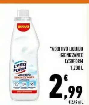 Conad Lysoform Additivo Liquido Igienizzante offerta