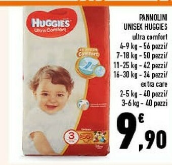 Conad Huggies Pannolini Unisex offerta