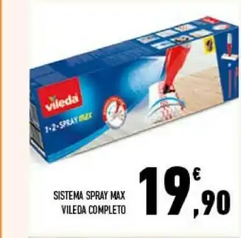 Conad Vileda Sistema Spray Max Completo offerta