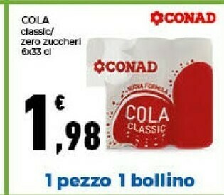 Conad Conad - Premium Cola 330 G(ml) offerta