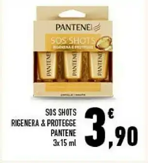 Conad Pantene Sos Shots Rigenera & Protegge offerta
