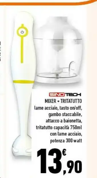 Vitessino Sino Tech Mixer +tritatutto