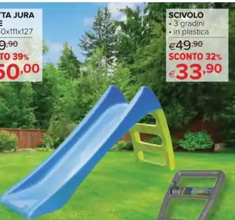SCIVOLO .3 gradini • in plastica