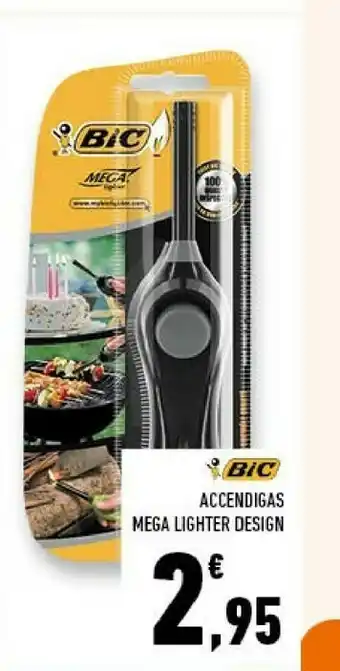 Conad Bic Accendigas Mega Lighter Design offerta