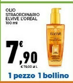 Conad L'oreal Elvive Olio Straordinario offerta