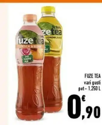 Conad Fuze tea Pesca Con Una Nota Di Rosa 1250 G(ml) offerta