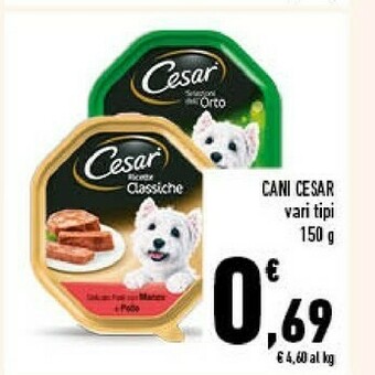 Conad Cesar Cani offerta