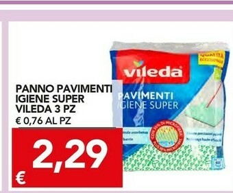 TuoDi Vileda Panno Pavimenti Igiene offerta