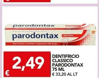 TuoDi Parodontax Dentifricio Classico 75 Ml offerta