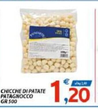 Vivo Supermercati CHICCHE DI PATATE PATAGNOCCO GR 500 offerta