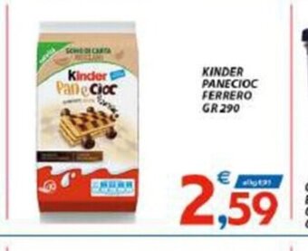 Vivo Supermercati KINDER PANECIOC FERRERO GR 290 offerta