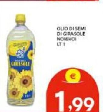 Vivo Supermercati OLIO DI SEMI DI GIRASOLE NOI&VOI LT 1 offerta
