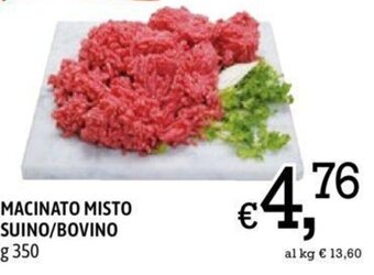 A&O MACINATO MISTO SUINO/BOVINO g 350 offerta
