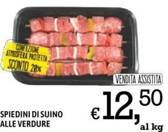 A&O SPIEDINI DI SUINO ALLE VERDURE offerta