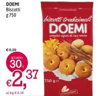 A&O DOEMI Biscotti g 750 offerta