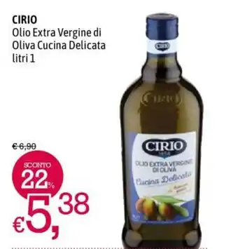A&O CIRIO Olio Extra Vergine di Oliva Cucina Delicata litri 1 offerta