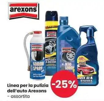 Linea per la pulizia dell'auto Arexons