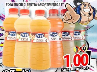YOGA SUCCHI DI FRUTTA ASSORTIMENTO 1 LT