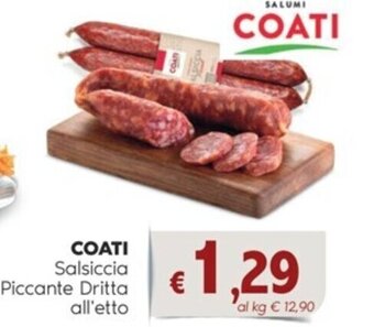 COATI Salsiccia Piccante Dritta all'etto
