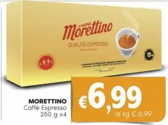 MORETTINO Caffè Espresso 250 g x 4