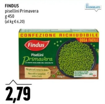 FINDUS pisellini Primavera g 450