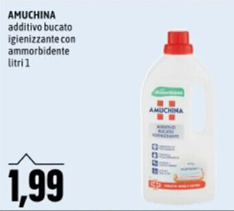 AMUCHINA additivo bucato igienizzante con ammorbidente litri 1