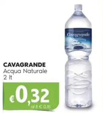 CAVAGRANDE Acqua Naturale 2 lt